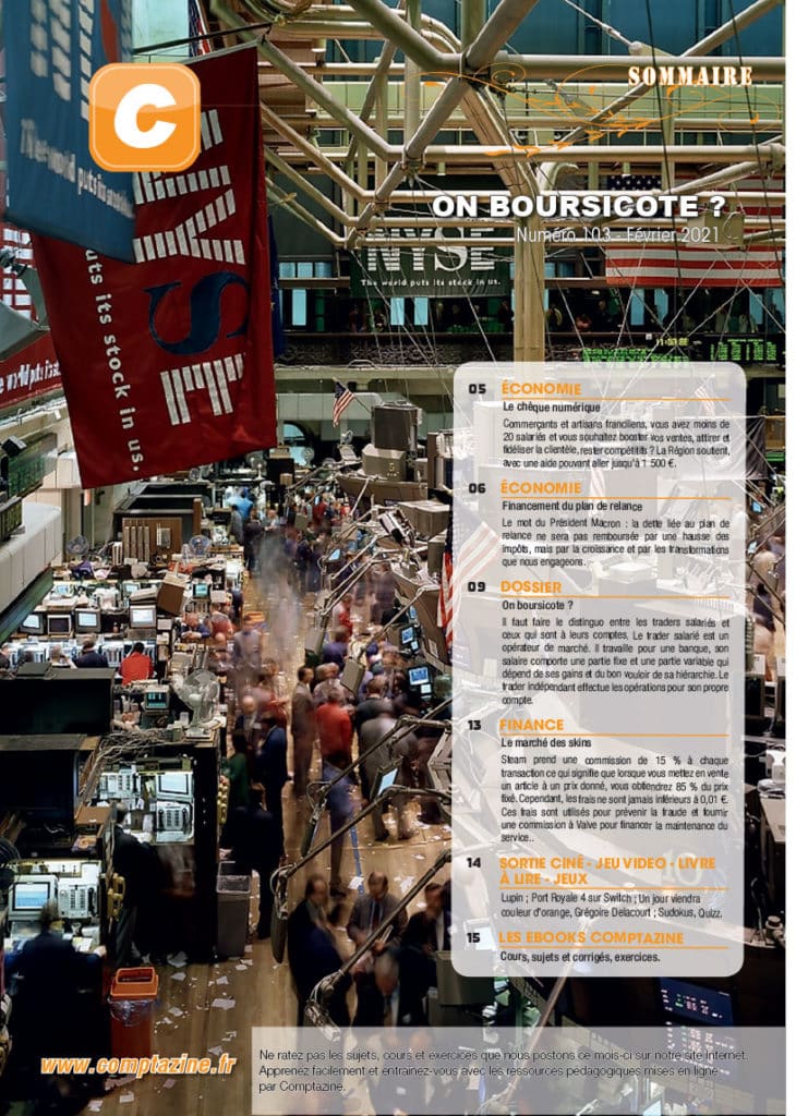 Comptazine n°103 Février 2021 Comptazine