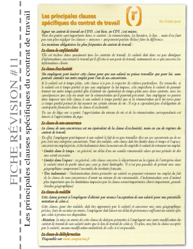 Comptazine Revue 11 – Fiche 11