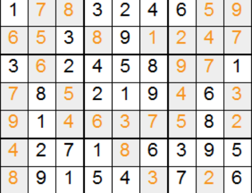 Solution Sudoku Facile grille n°42
